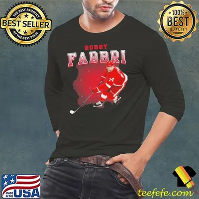 Robby Fabbri Canadian ice hockey forward Detroit Red Wings T-Shirt