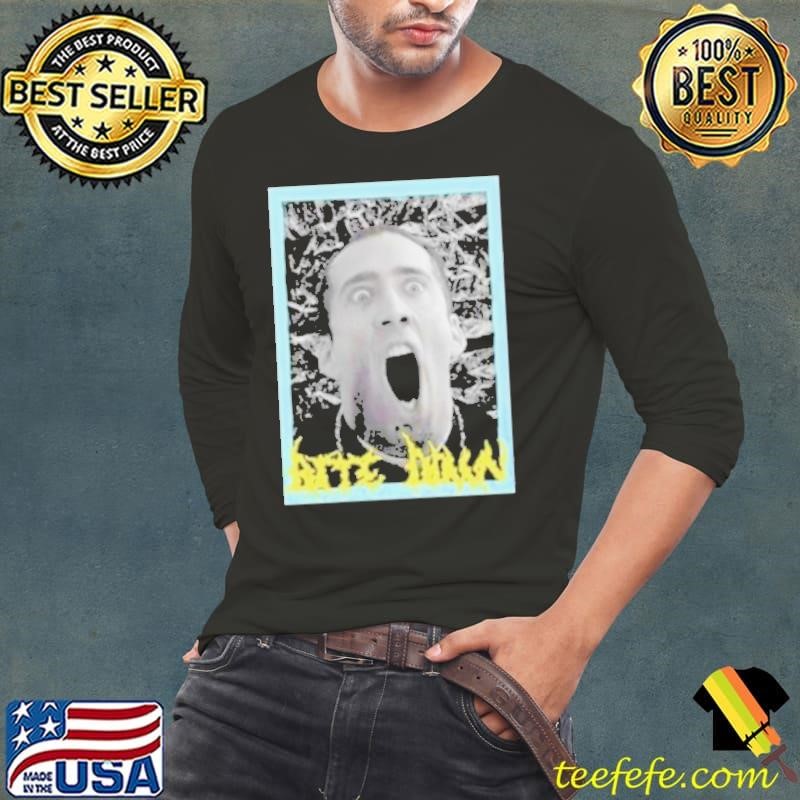 Ryanmiw Bite Down Nicolas Cage Shirt