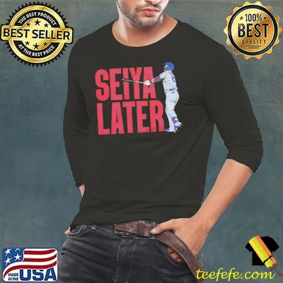 Seiya Suzuki Later Japanese professional baseball outfielder T-Shirt