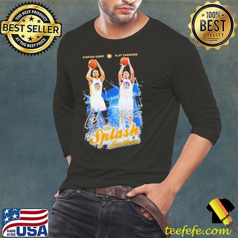 Stephen Curry & Klay Thompson The Splash Brothers Farewell Tour Long Sleeve Tee