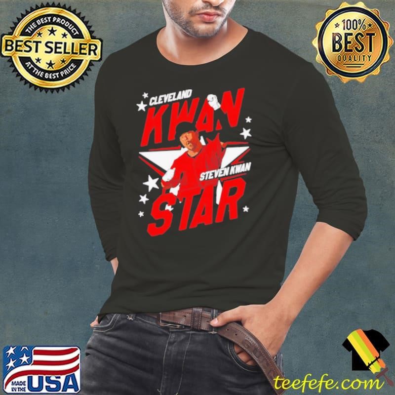 Steven Kwan Cleveland Guardians Supper Star Long Sleeve Tee