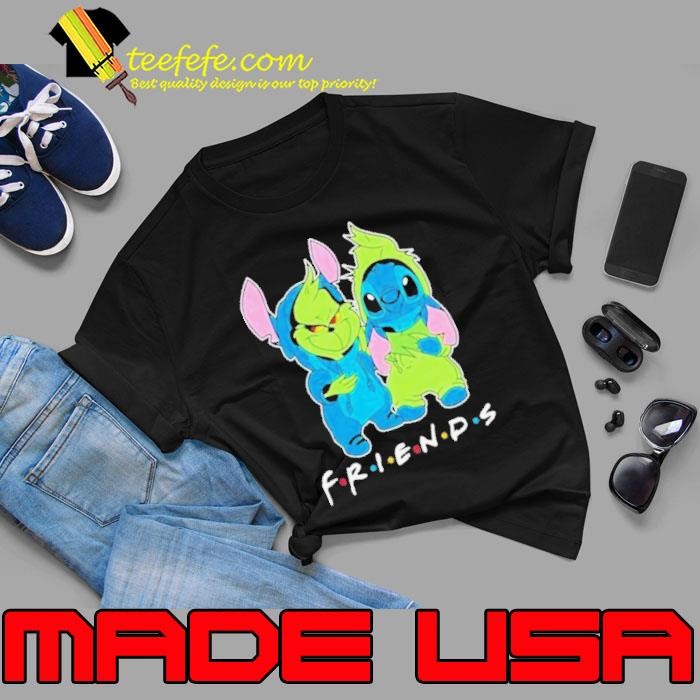 Stitch And Grinch Friends For Life Disney Fan Unisex
