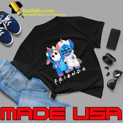 Stitch And Unicorn Friends For Life Disney shirt