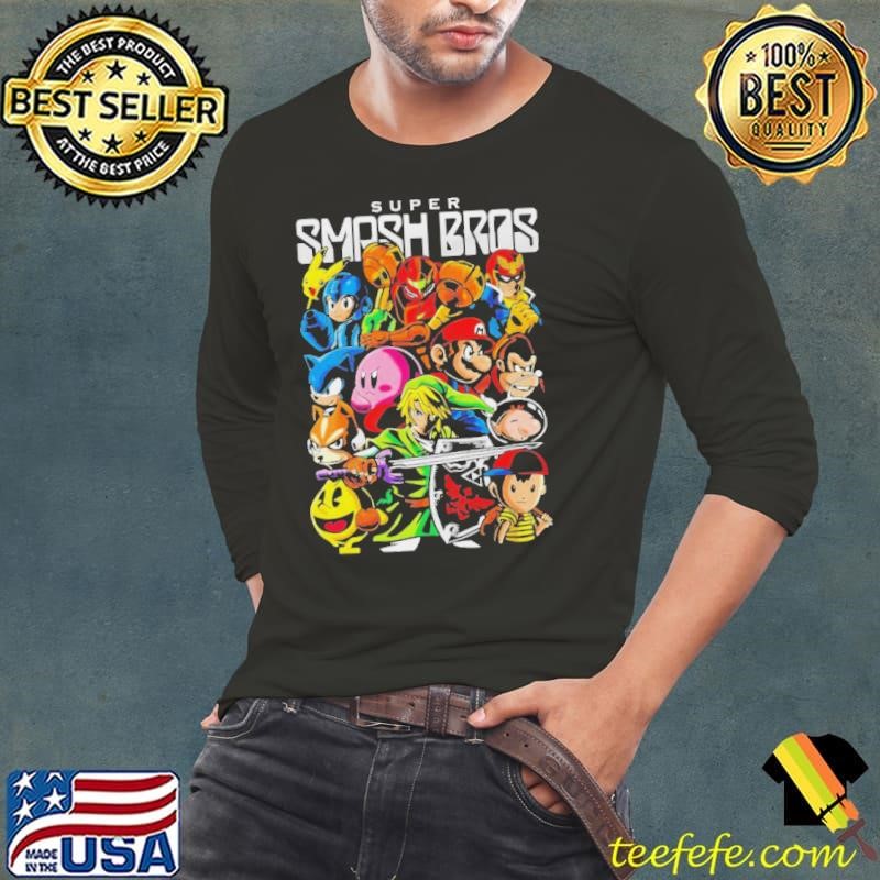 Super Smash Bros Long Sleeve Tee