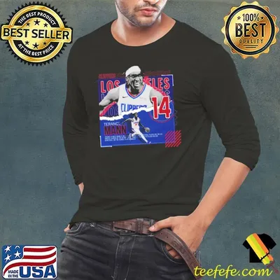 Terance mann American professional basketball player Los Angeles Clippers T-Shirt