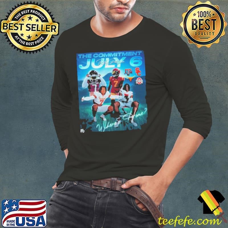 The Commitment Riley Pettijohn July 6 Long Sleeve Tee