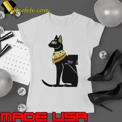 The Egyptian Cat Scarf Shirt