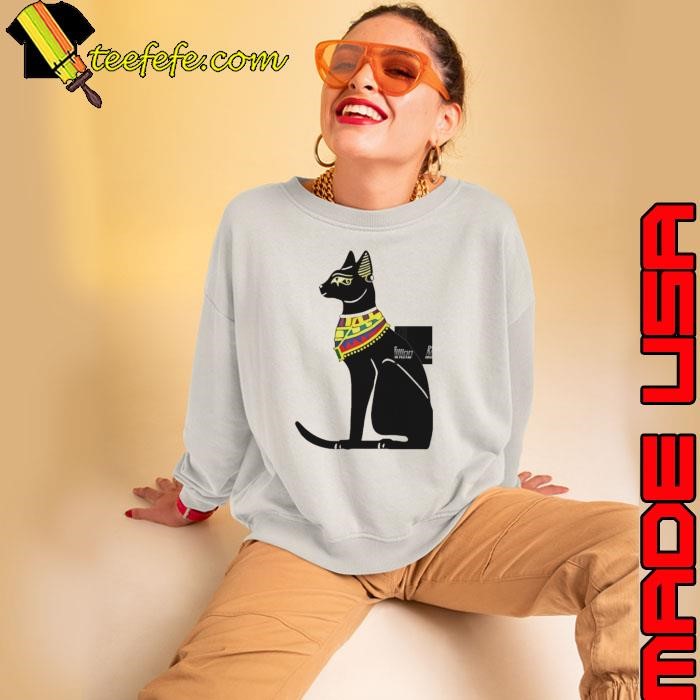 The Egyptian Cat Scarf Sweatshirt