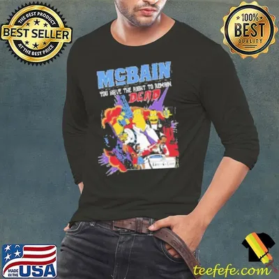 The Simpsons McBain You Have The Right To Remain Dead Shirt