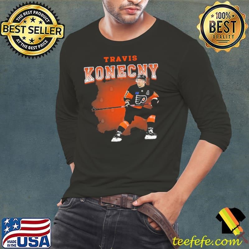 Travis Konecny Canadian professional ice hockey forward and alternate captain T-Shirt