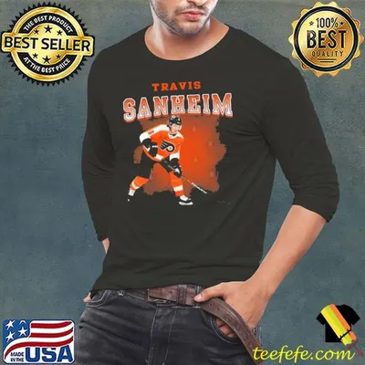 Travis Sanheim Canadian professional ice hockey defenceman Philadelphia Flyers T-Shirt