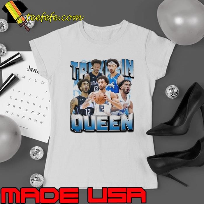 Trevelin Queen American professional basketball player Orlando Magic Ladies tee