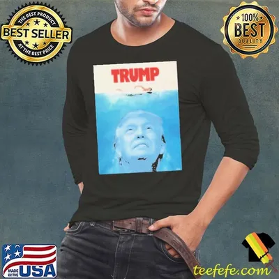 Trump Jaws Rally shot Shirt