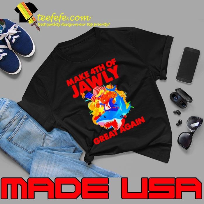 Trump Shark 4th Of July Patriotic Pun Merica shirt
