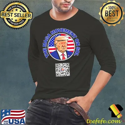 Trump The Maga Movement On Sol Scan To Join The Movement Shirt