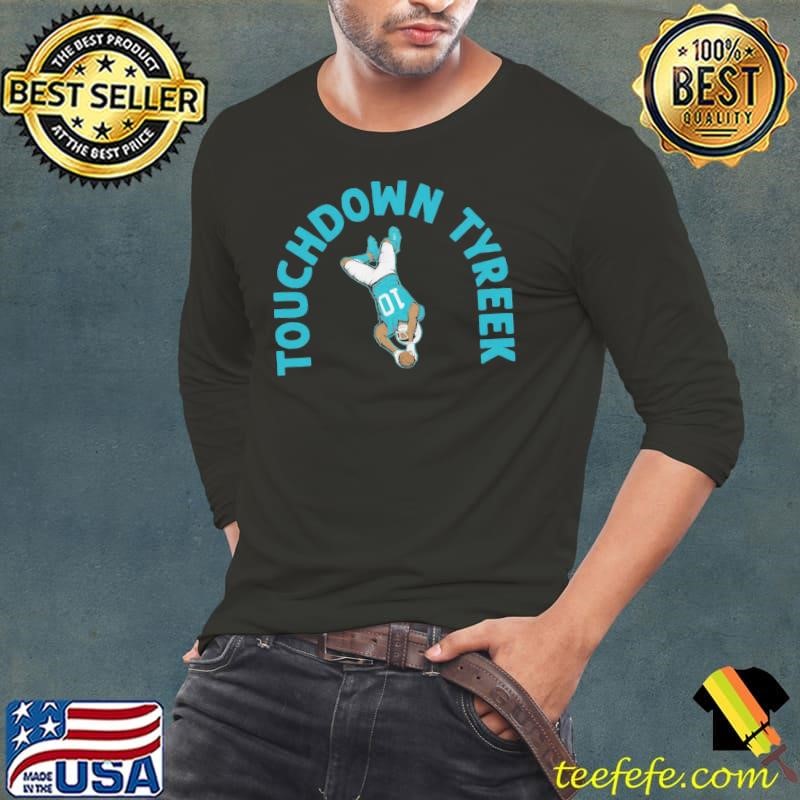Tyreek Hill American football wide receiver Miami Touchdown Long Sleeve Tee