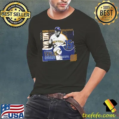 Tyrone taylor American professional baseball outfielder New York Mets T-Shirt