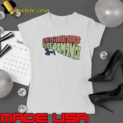 UA BTS Cartoon Wordmark Originators Of Performance shirt
