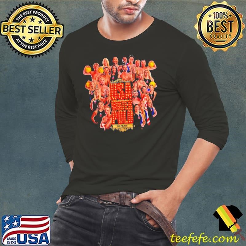 USA Water Polo In Paris Long Sleeve Tee
