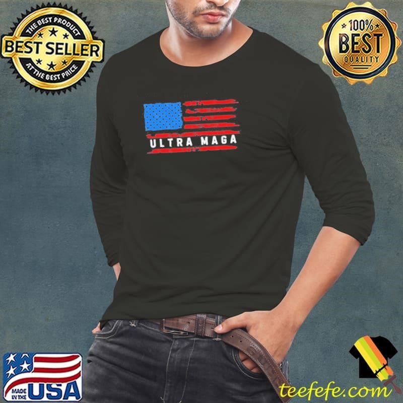 Ultra MAGA American Flag 2024 Republican Pro Trump Shirt