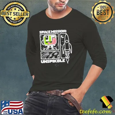 Unspeakable space mission shirt