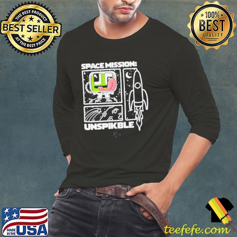 Unspeakable space mission Long Sleeve Tee