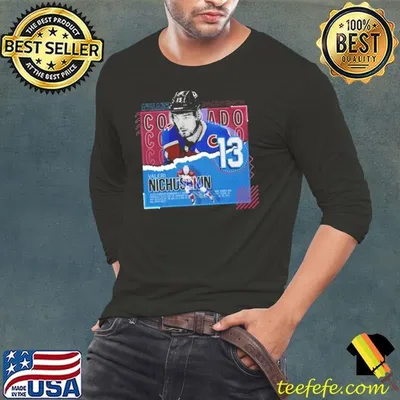 Valeri nichushkin Russian professional ice hockey right winger Colorado Avalanche T-Shirt