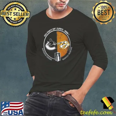 Vancouver Canucks Vs. Nashville Predators Inglasco 2024 Stanley Cup Playoffs First Round Dueling Matchup shirt