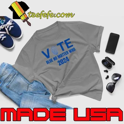 Vote Blue No Matter Who 2024 T-Shirt