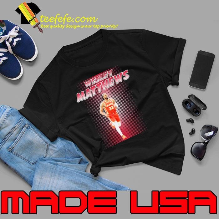 Wesley Matthews Art American professional basketball player Atlanta Hawks T-Shirt - Copy Unisex
