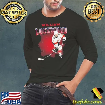 William Lockwood American professional ice hockey right winger Charlotte Checkers T-Shirt