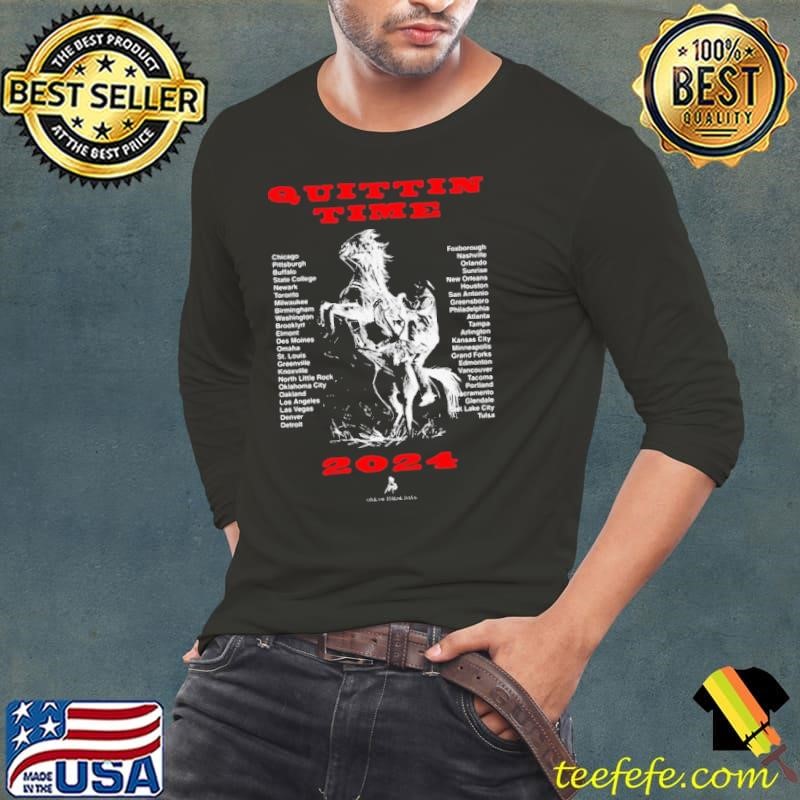Zach Bryan One Of These Day Quittin Time 2024 Shirt