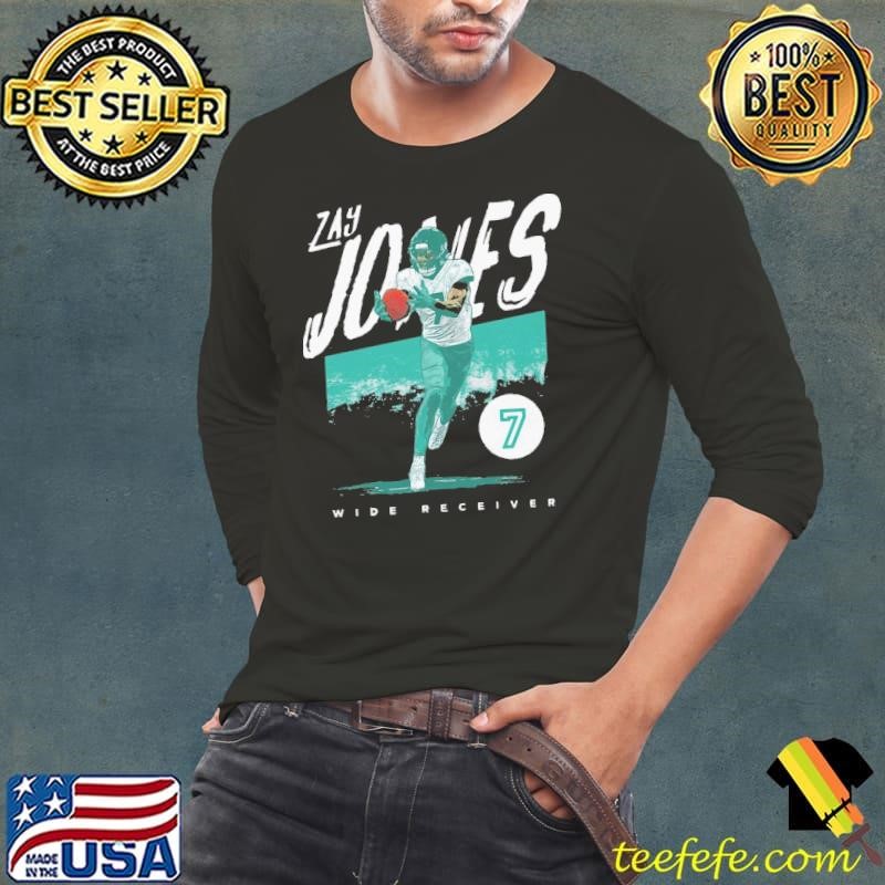 Zay Jones Jacksonville Grunge American professional football player Long Sleeve Tee