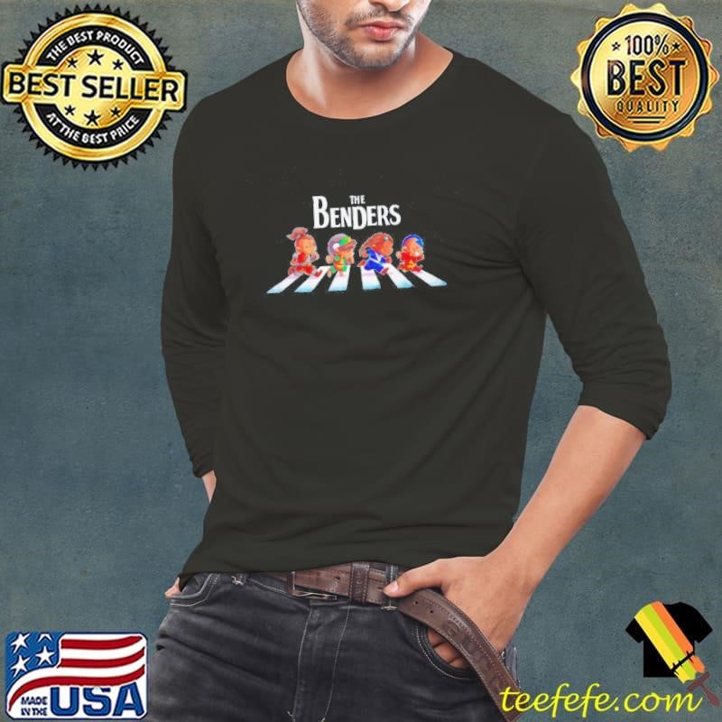 Zuko Toph Katara and Aang crossing Abbey Road Long Sleeve Tee