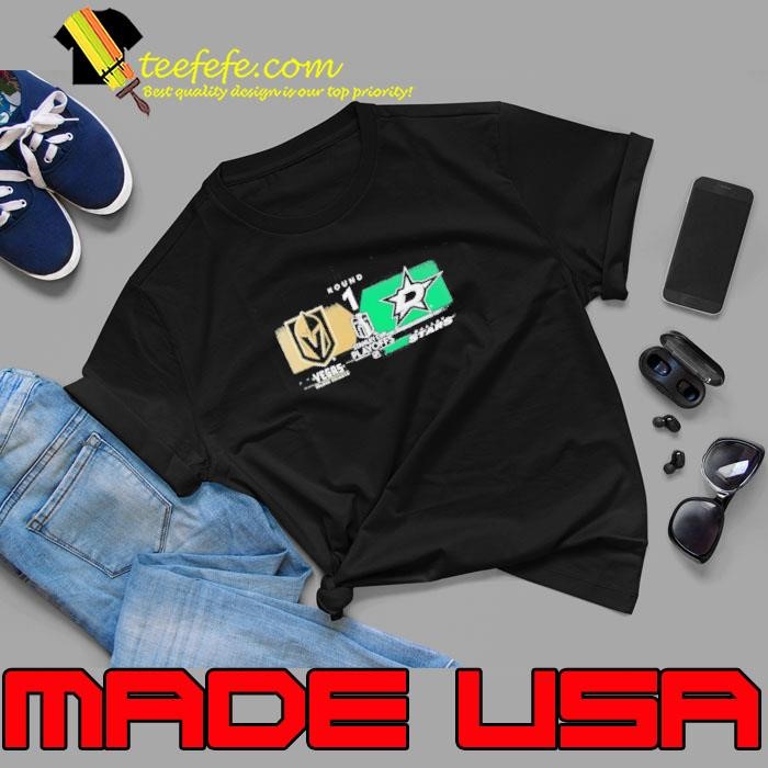 vegas Golden Knights 2024 Stanley Cup Playoff Round 1 Match Up Unisex