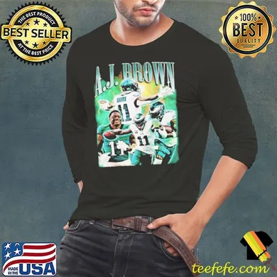 A.J. Brown Fly Power an American football wide receiver T-Shirt