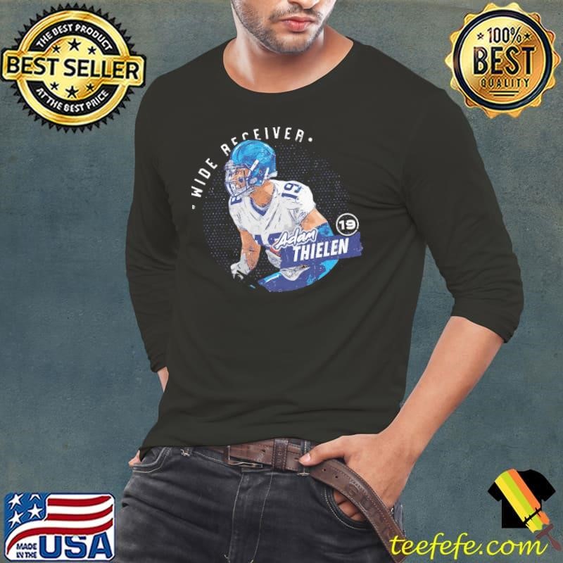 Adam Thielen Carolina Dots Wide Receiver Long Sleeve Tee