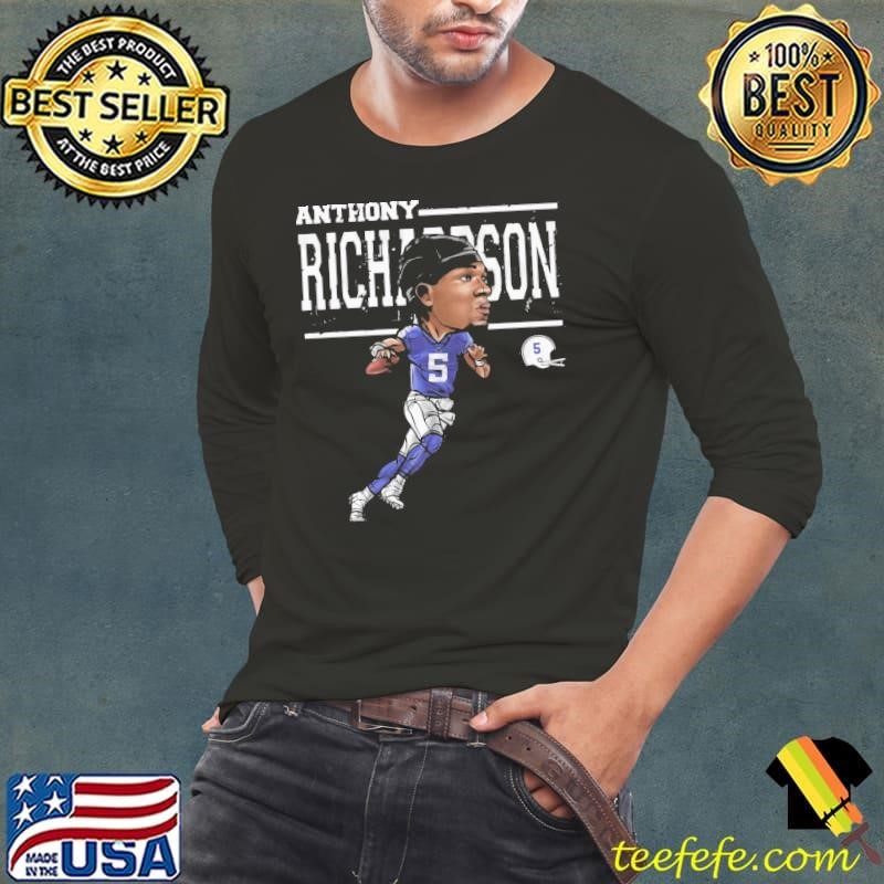 Anthony Richardson Indianapolis Cartoon Long Sleeve Tee