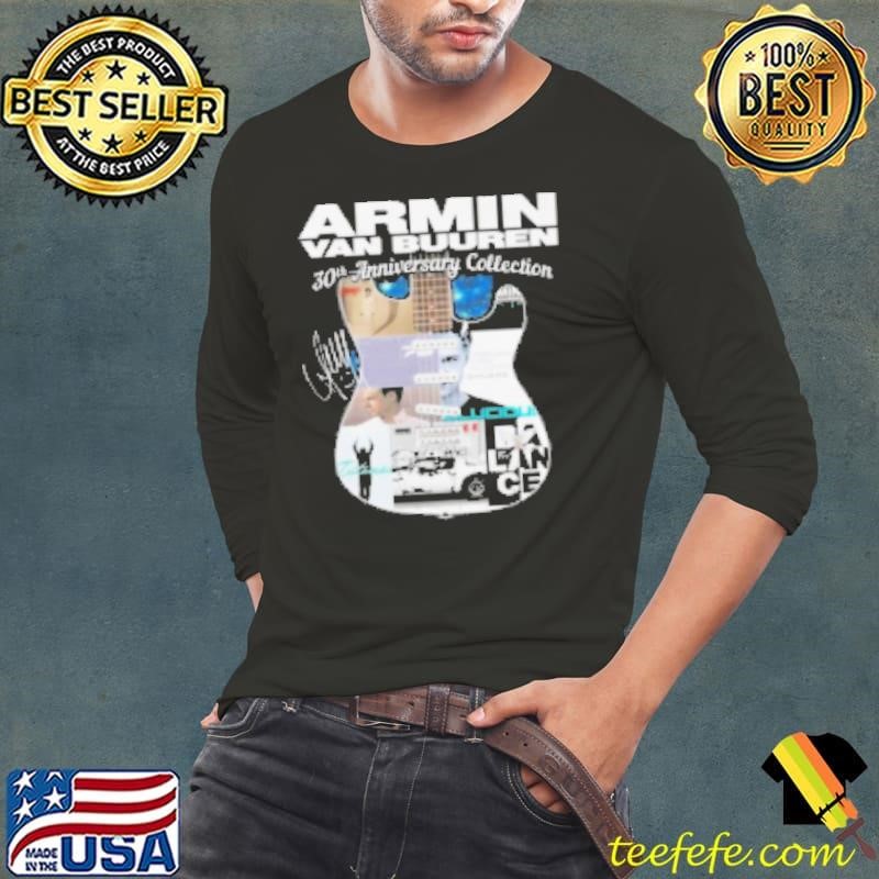 Armin Van Buuren 30Th Anniversary Collection Guitar Signatures Shirt