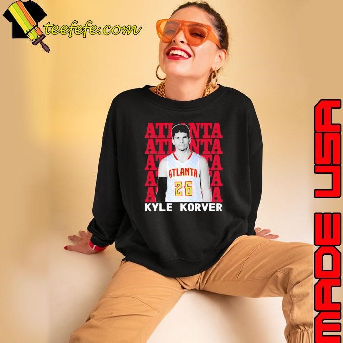 Atlanta Hawks Kyle Korver 26 American former professional basketball Sweatshirt