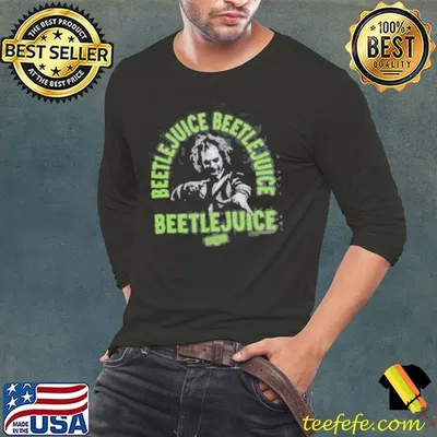 Beetlejuice Beetlejuice Beetlejuice Photo Shirt