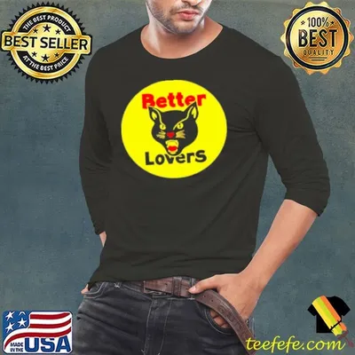 Better Lovers Black Cat Shirt