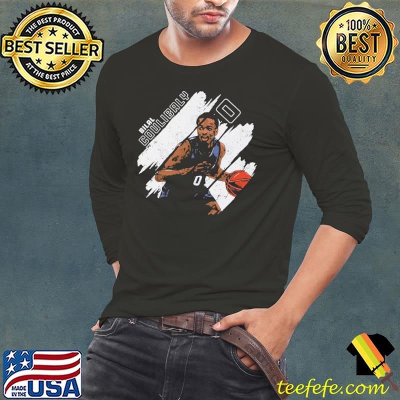 Bilal Coulibaly Washington Stripes French professional basketball player T-Shirt