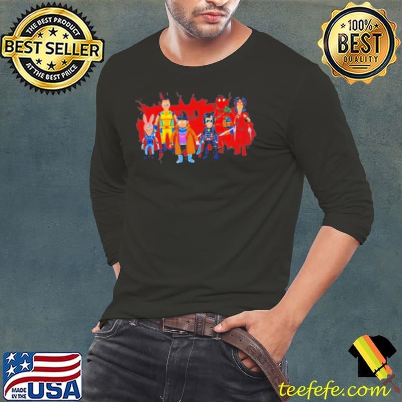 Bob'S Burgers And Deadpool Shirt