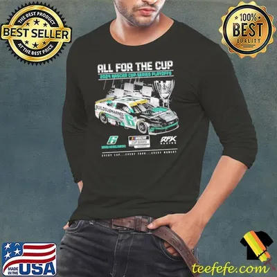 Brad Keselowski 2024 All For The Cup Nascar Series Playoffs T-Shirt
