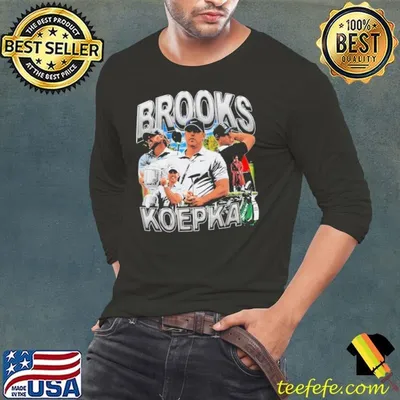 Brooks Koepka American professional golfer Collage Bootleg T-Shirt