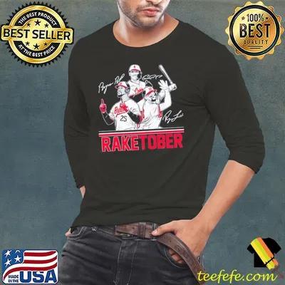 Carlos Correa Byron Buxton & Royce Lewis Raketober Signature Football T-Shirt
