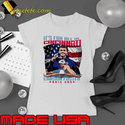 Carson Foster Olympic Swimmer 2024 Shirt