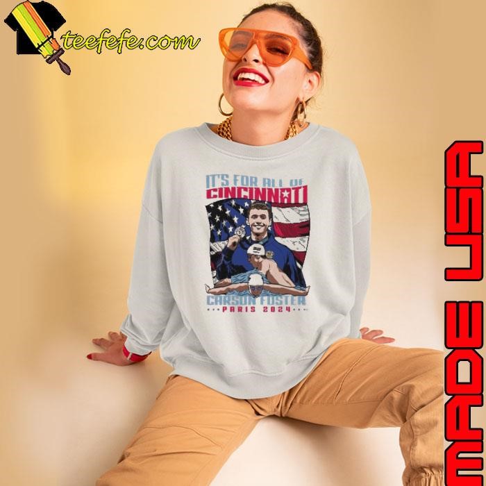 Carson foster olympic swimmer Sweatshirt
