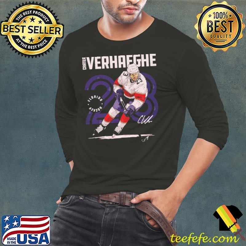 Carter Verhaeghe Canadian professional ice hockey player Florida Inline Long Sleeve Tee